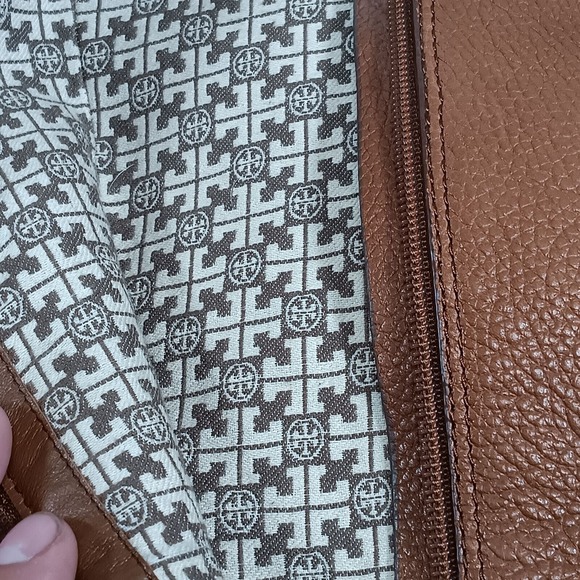 Tory Burch Women 7 M Amanda Reva Tall Brown Leather Knee Riding Boots Style - Picture 2 of 10